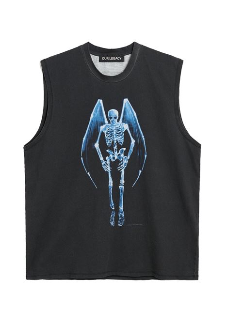 canotta breathe uomo nera OUR LEGACY | M2266BF